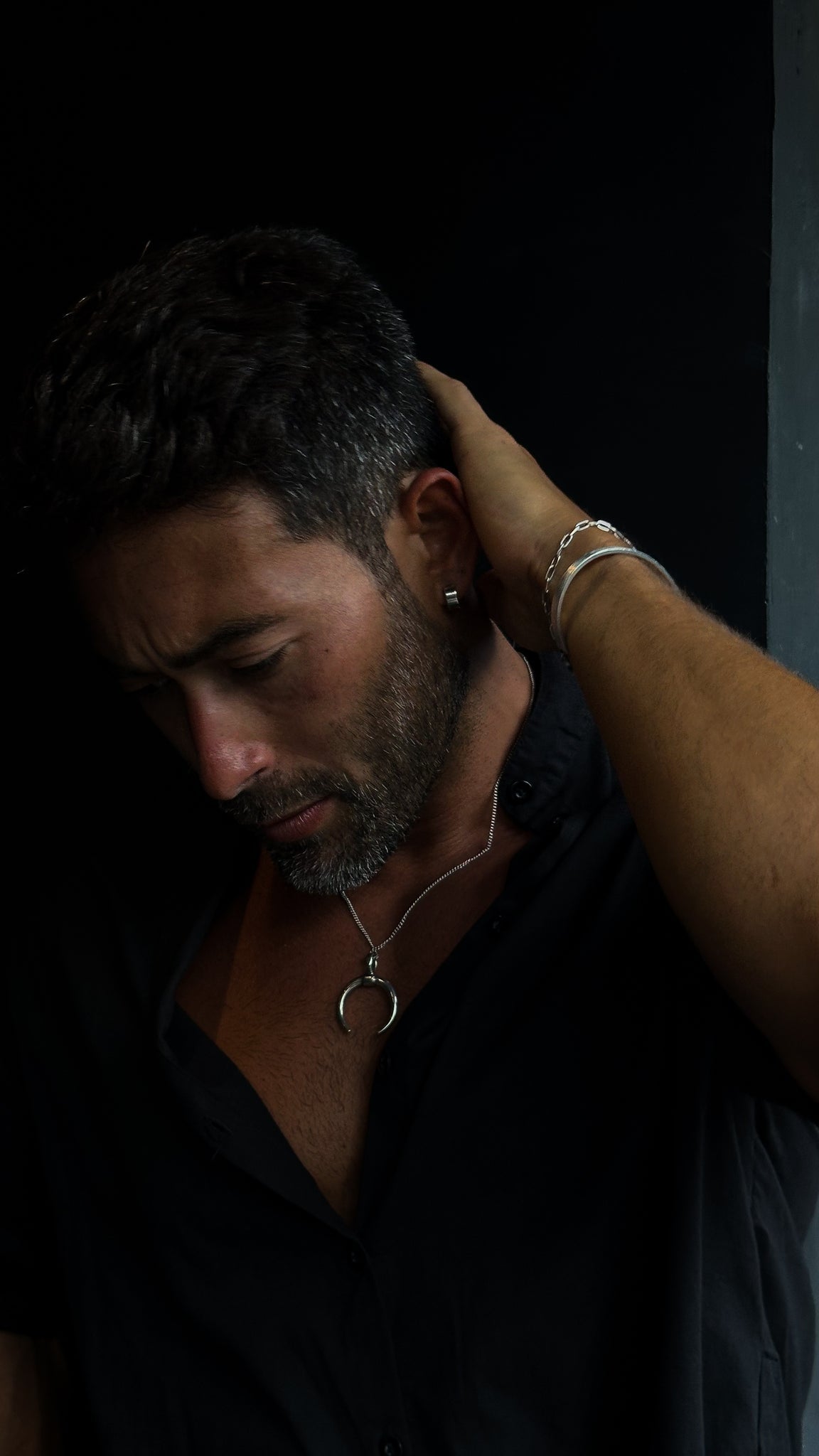 Simple Hoop Earring - Male Collection