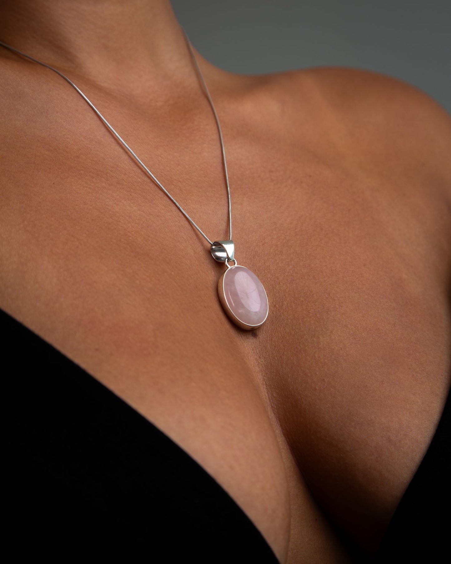 Pink Quartz Pendant