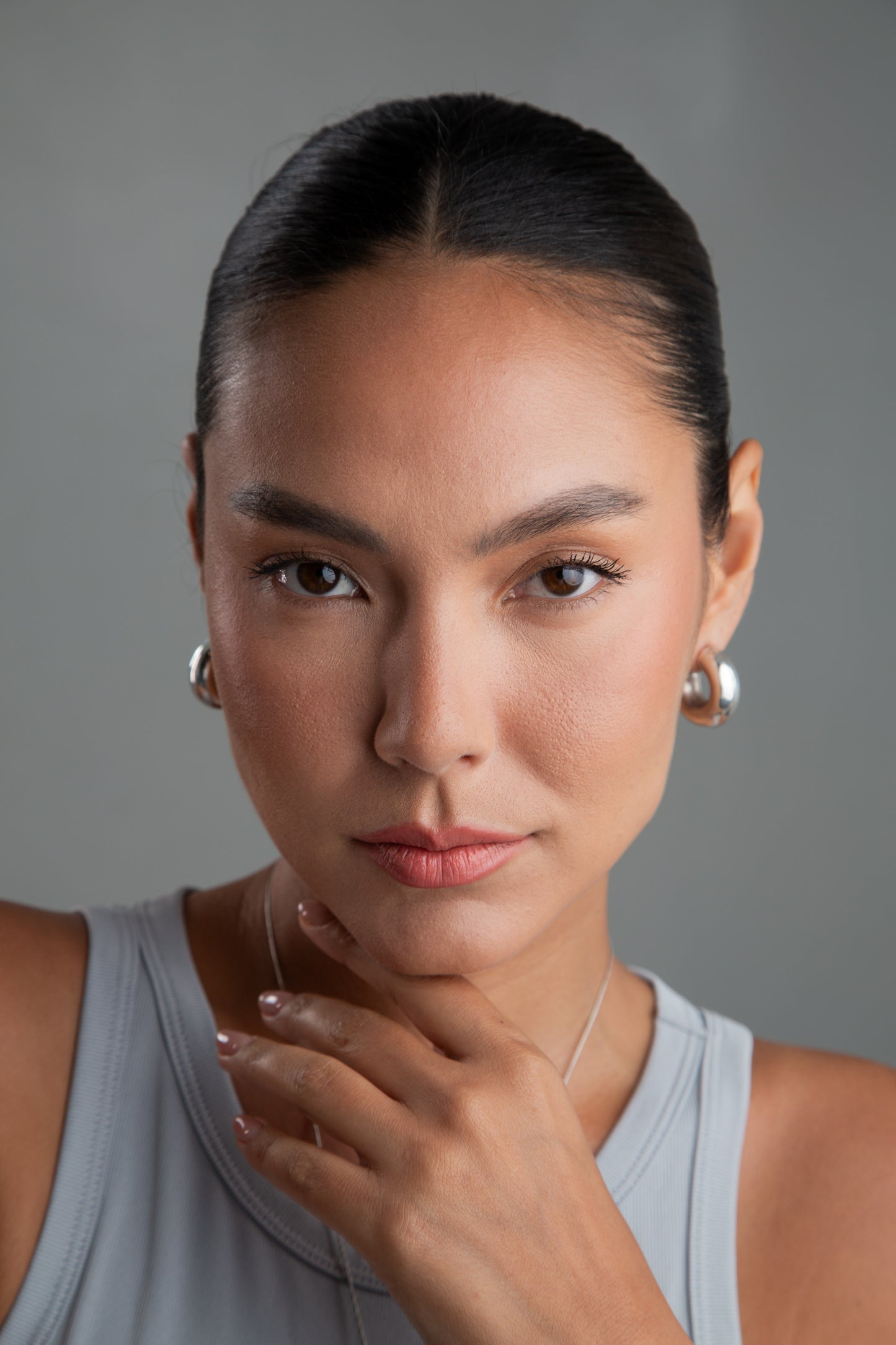 Earrings Tube chunky