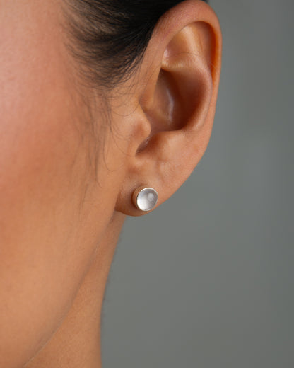 Earring Clear Quartz