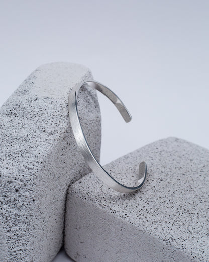 Brushed Cuff Bracelet male Collection