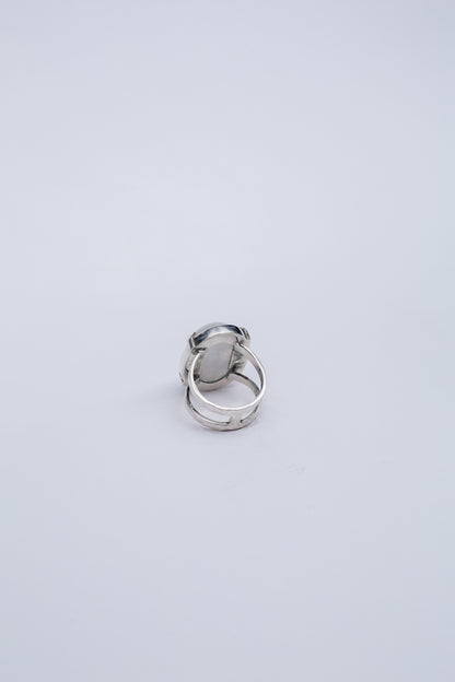 Ring Moon Stone Large
