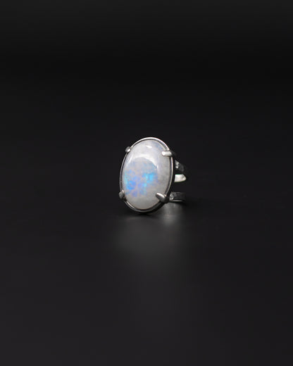 Ring Moon Stone Large