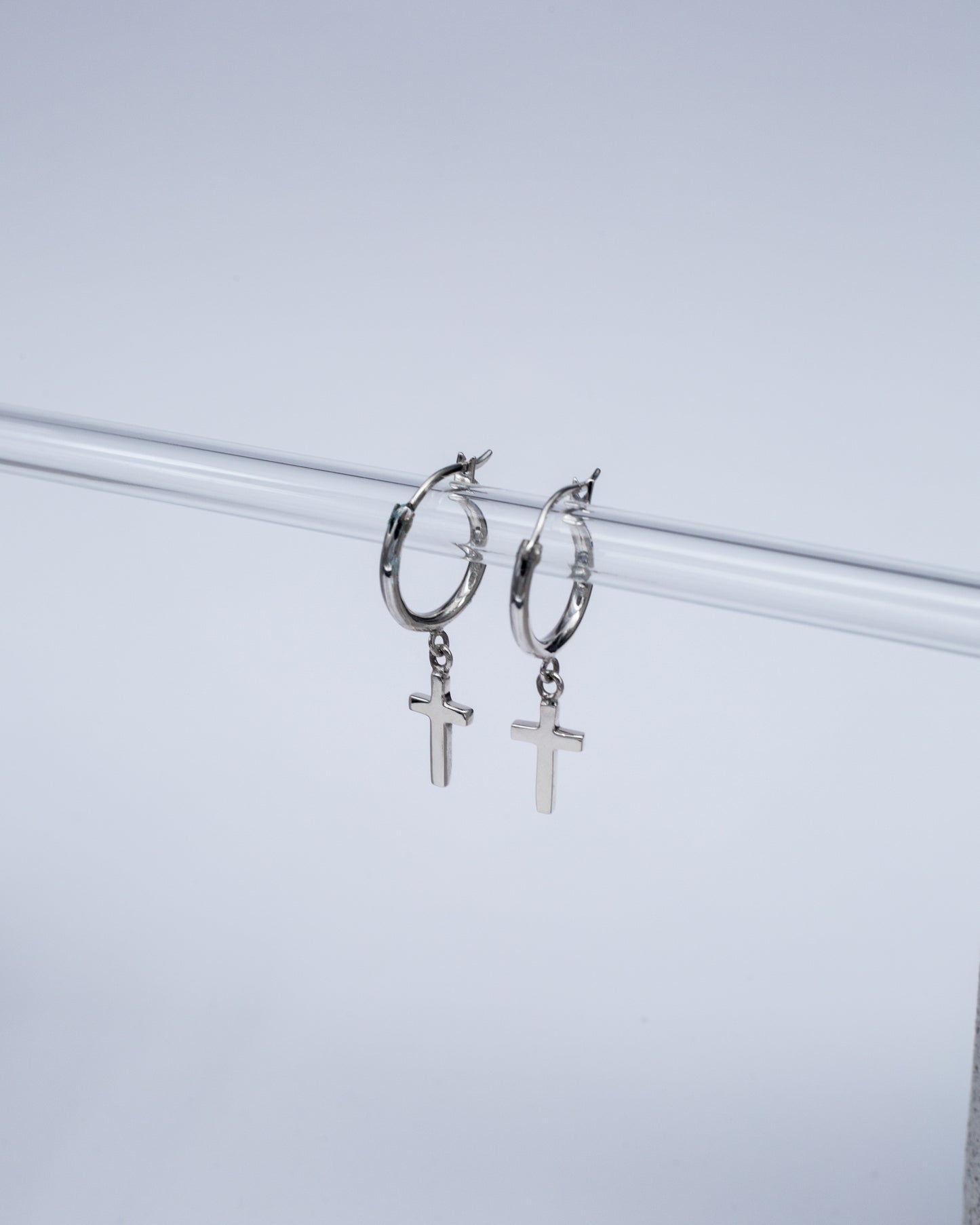 Earrings little  cross