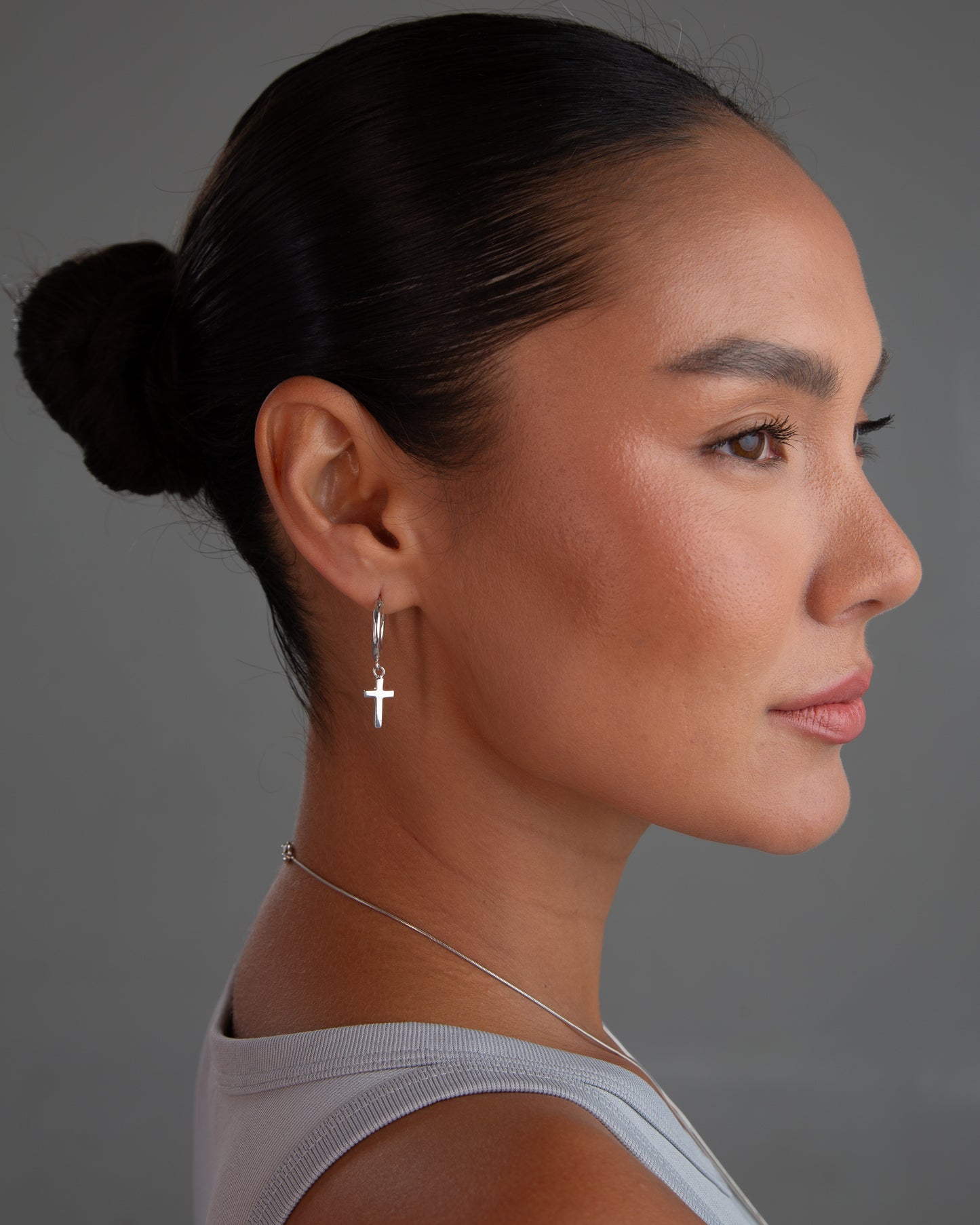 Earrings little  cross